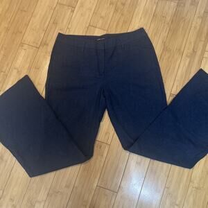 New York & Company Navy Wide Leg Pants